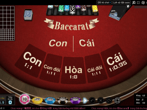 Canh bài trong Baccarat cần biết kết hợp nhiều kết quả