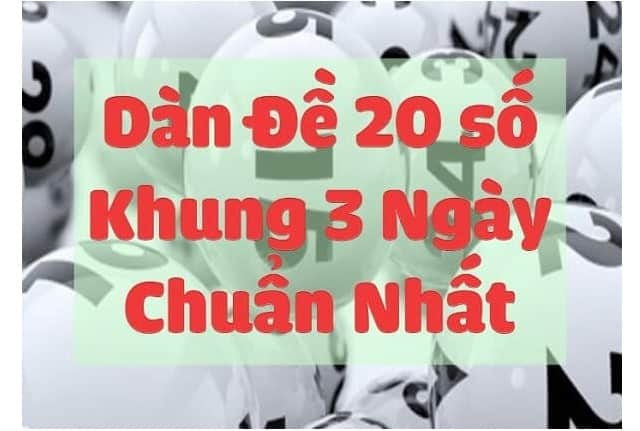 Dàn đề 20 số Rồng Bạch Kim